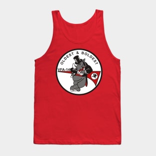 F/A18 Rhino - VFA14 Tophatters Tank Top
